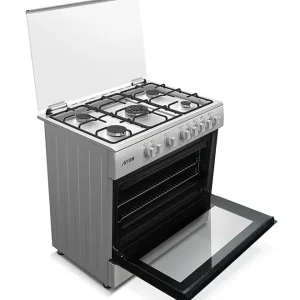 ⁦موقد بخمس شعلات أمان كامل – 90×60 سم⁩ - الصورة ⁦2⁩